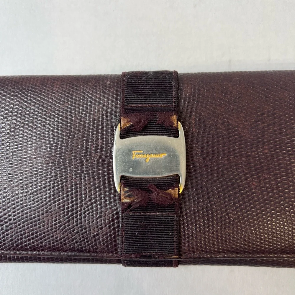Salvatore Ferragamo Vara Wallet purple‎ Project wallet